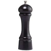 Chef Specialties 08350 Professional Series 8 inch Customizable Windsor Ebony Finish Pepper Mill