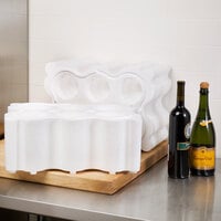 Polar Tech Safeway 6 Bottle White Top Load Insulated Foam Wine / Champagne Shipper