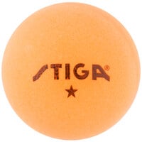 Stiga T1451 1-Star Orange Ping Pong Balls - 38/Pack