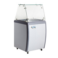 Avantco ADC-4F-HC Flat Glass Ice Cream Dipping Cabinet - 26 inch