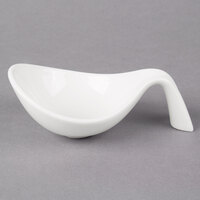 Villeroy & Boch 10-3420-3595 Flow 1 oz. White Premium Porcelain Amuse Bouche - 6/Case