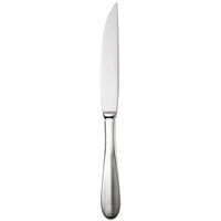 Walco 9422 Lancer 9 5/16 inch 18/10 Stainless Steel Extra Heavy Weight Solid Handle Steak Knife - 12/Case