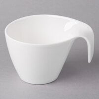 Villeroy & Boch 10-3420-1240 Flow 12.75 oz. White Premium Porcelain Cup - 6/Case