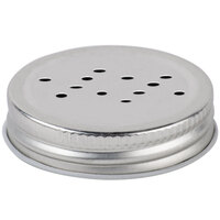 Acopa Mini Mason Jar Salt and Pepper Shaker Lid - 12/Case