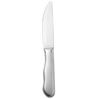 Walco 880527R The Ultimate 4 9/10 inch Customizable Stainless Steel Steak Knife with Jumbo Frost Finished Hollow Handle - 12/Pack