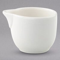 Villeroy & Boch 16-2040-0810 Universal 1.33 oz. White Premium Porcelain Creamer - 6/Case