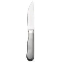 Walco 880527 The Ultimate 5 1/4 inch Customizable Stainless Steel Steak Knife with Jumbo Frost Finished Hollow Handle - 12/Pack