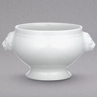 Villeroy & Boch 16-2040-2450 Universal 20.5 oz. White Premium Porcelain Lion Head Tureen - 6/Case
