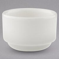 Villeroy & Boch 16-2040-3850 Universal 3.5 oz. White Premium Porcelain Stackable Dip Bowl - 6/Case