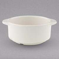 Villeroy & Boch 16-2040-2513 Universal 9 oz. White Premium Porcelain Stackable Handled Soup Cup - 6/Case
