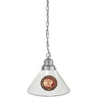 Holland Bar Stool BL1CHIndn-HD-Wt Indian Motorcycle Logo Pendant Light with Chrome Finish - 120V