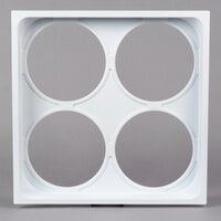 Avantco 360COVER8 4-Hole Can Holder