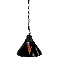 Holland Bar Stool BL1BKArizSt-F Arizona State University Logo Pendant Light with Black Finish - 120V