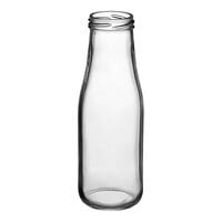 Acopa 14 oz. Glass Milk Bottle - 12/Case