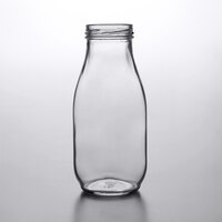 Acopa 10 oz. Glass Milk Bottle / Vase - 12/Case