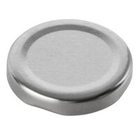 Acopa Silver Milk Bottle Lid - 12/Pack