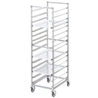 Channel 402S 15 Pan End Load Stainless Steel Bun / Sheet Pan Rack - Assembled