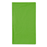 Hoffmaster 180561 Fresh Lime Green 15 inch x 17 inch 2-Ply Paper Dinner Napkin   - 125/Pack