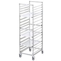 Channel 406S 18 Pan End Load Stainless Steel Bun / Sheet Pan Rack - Assembled