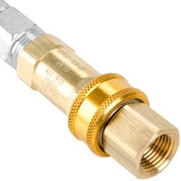 T&S HG-4C-60 Safe-T-Link 60 inch Quick Disconnect Gas Appliance Connector - 1/2 inch NPT