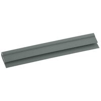 Metro CSM6-GR 6 inch x 1 1/4 inch Gray Shelf Marker