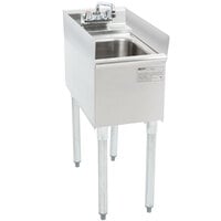 Eagle Group MA2-22-6LRS 24 inch Modular Hand Sink with Side Splashes for 2200 Series Underbar Equipment