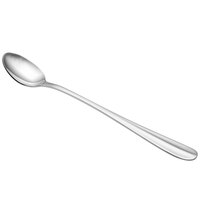 Acopa Benson 8 inch 18/0 Stainless Steel Heavy Weight Iced Tea Spoon - 12/Case