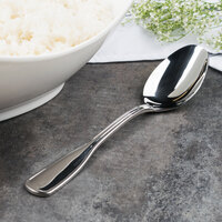 Acopa Scottdale 8 inch 18/8 Stainless Steel Extra Heavy Weight Tablespoon / Serving Spoon - 12/Case