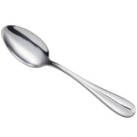 Acopa Benson 8 1/8 inch 18/0 Stainless Steel Heavy Weight Tablespoon / Serving Spoon - 12/Case