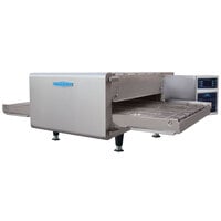 TurboChef HhC 48" x 26" Electric Countertop Accelerated Impingement Ventless Conveyor Oven - 70/30 Split Belt , 208/240V, 3 Phase