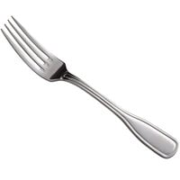Acopa Scottdale 8 inch 18/8 Stainless Steel Extra Heavy Weight European Table Fork - 12/Case