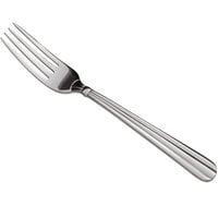 Acopa Harmony 7 5/16 inch 18/8 Stainless Steel Extra Heavy Weight Dinner Fork - 12/Case