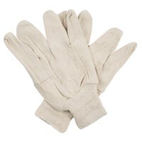 Standard Weight Cotton Canvas Work Gloves - Large - Pair - 12/Pack