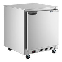 Beverage-Air UCR27HC-23 27" Shallow Depth Low Profile Undercounter Refrigerator