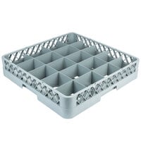 Noble Products 20-Compartment Gray Full-Size Glass Rack