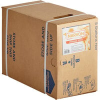 Narvon Orange Beverage / Soda Syrup 5 Gallon Bag in Box