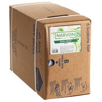 Narvon 5 Gallon Bag in Box Dew Drop Beverage / Soda Syrup