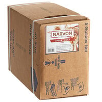 Narvon Cherry Cola Beverage / Soda Syrup 5 Gallon Bag in Box