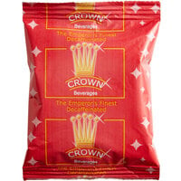 Crown Beverages 2 oz. Emperor's Finest Premium Blend Decaf Coffee Packet - 80/Case