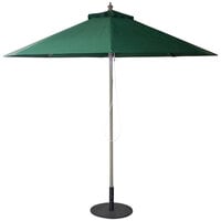 American Tables & Seating UMB-GRN 9' Fabric Umbrella with 1 3/4" Aluminum Pole