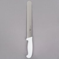 Choice 10 inch White Straight Edge Slicing Knife