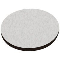 American Tables & Seating ATS60 60 inch Round Laminate Table Top with Black Edge