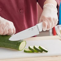 Choice 8 inch Chef Knife with White Handle