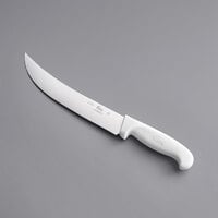 Choice 10 inch Cimeter Knife with White Handle