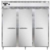 Continental DL3W 78" Solid Door Reach-In Heated Holding Cabinet - 3000W