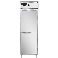 Continental DL1W-SA 26 inch Solid Door Reach-In Heated Holding Cabinet - 1500W