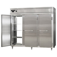 Continental DL3WE-SA-PT 86" Extra-Wide Solid Door Pass-Through Heated Holding Cabinet - 3000W