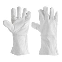 Cordova Men's Gray Two-Piece Shoulder Split Leather Welder's Gloves with Cotton Sock Lining - Vendpacked - Extra Large - Pair