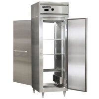 Continental DL1W-SA-PT 26 inch Solid Door Pass-Through Heated Holding Cabinet - 1500W