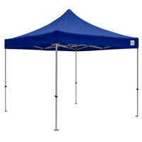 Caravan Canopy 21003305021 Displayshade 10' x 10' Blue Light-Duty Commercial Grade Instant Canopy Deluxe Kit